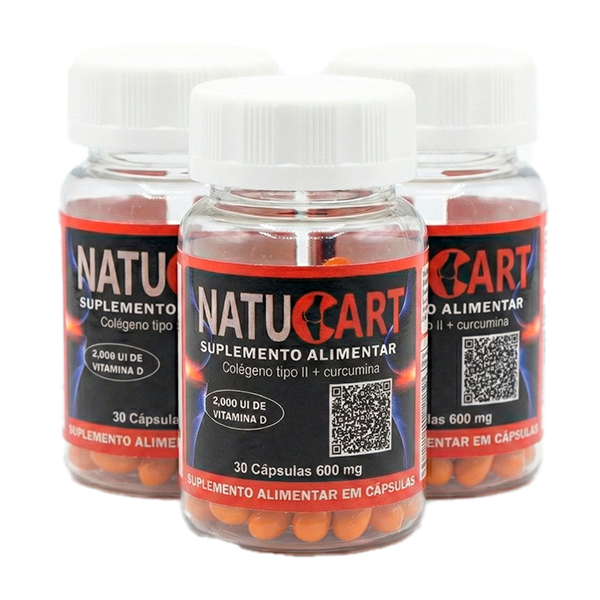 3 Frascos de Natucart